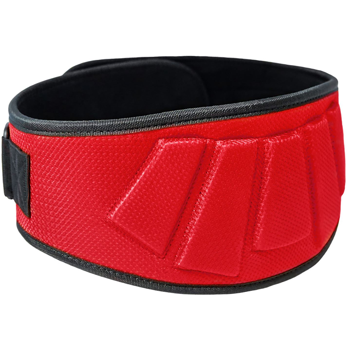 red Neoprene weight lifting belt