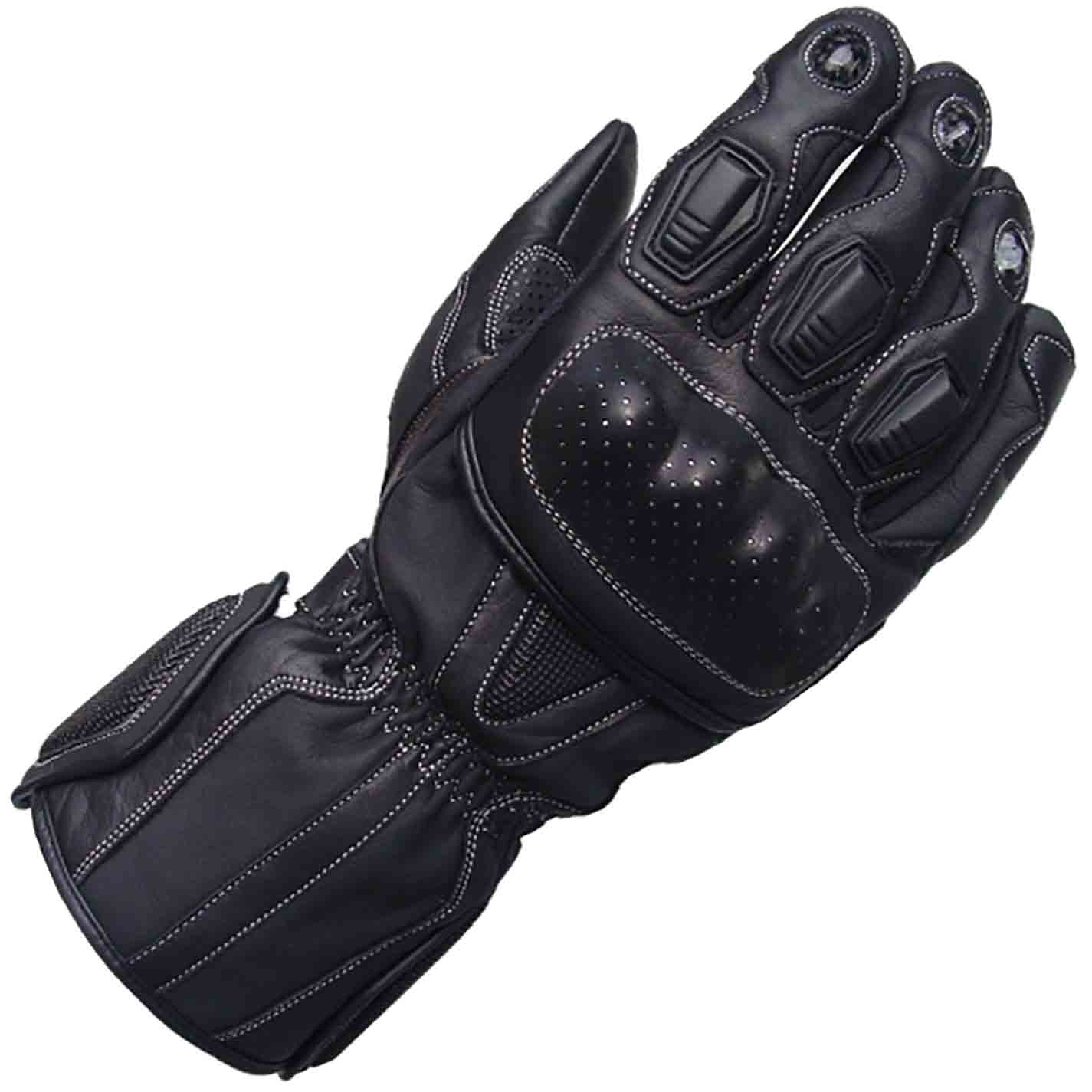 matt-black-small-biker-gloves