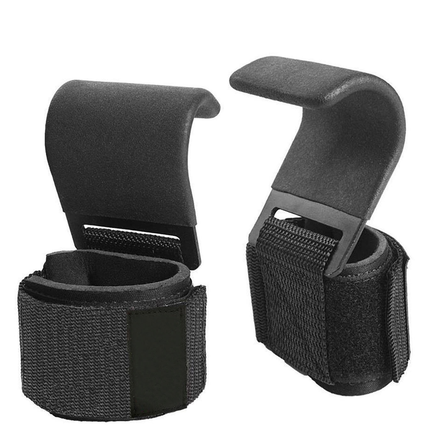 WEIGHT LIFTING POWER HOOKS POWER GRIPS WRIST SUPPORT WEIGHTLIFTING BAR STRAPS