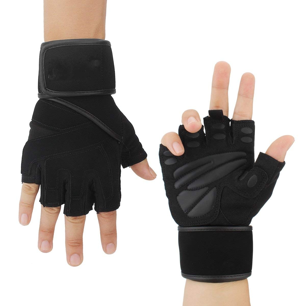 sports gym gloves for powerlifting cross training workout man, women